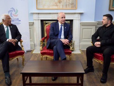 Президент України, Президент Євроради та Прем’єр-міністр Ірландії скоординували пріоритети українського порядку денного на час головування Ірландії в Раді ЄЄ