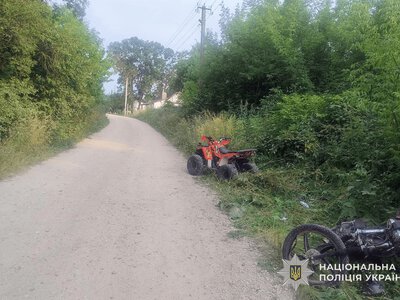На Тернопільщині за добу сталися дві ДТП з потерпілими підлітками