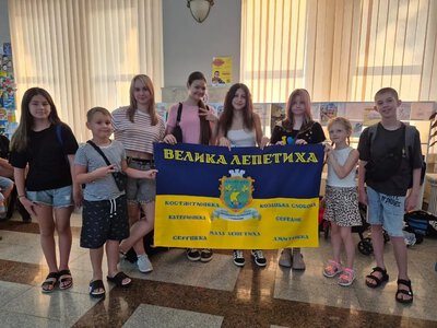 Діти з Херсонщини відпочиватимуть тиждень у таборі «Супутник» на Волині