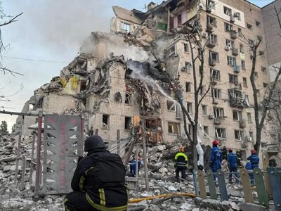 Наслідки атаки на Київ: зруйновані багатоповерхівки, кількість жертв стрімко росте (ФОТО, ВІДЕО) 