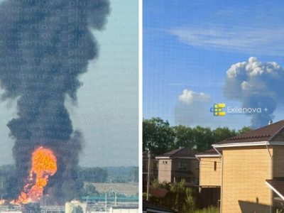 Дрони рознесли один з найбільших НПЗ росії (ФОТО, ВІДЕО) 