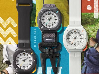 Casio представила компактні годинники Pro Trek PRJ-01 із сонячною зарядкою та незвичайним кріпленням