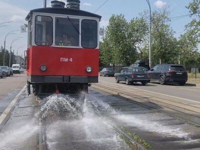 Як охолоджують трамвайні колії у пік спеки