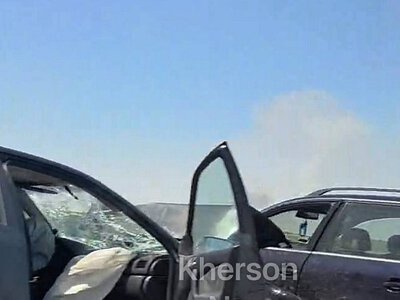 На трасі Миколаїв — Херсон зіткнулися три автомобілі