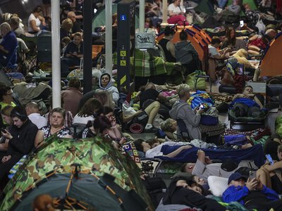 У Києві метро прийняло рекордну кількість людей під час нічної атаки