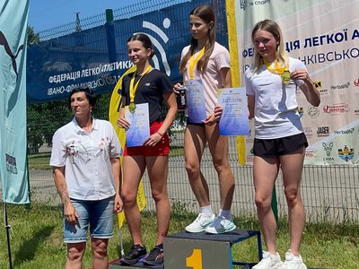 Юні легкоатлети Житомирщини вибороли п’ять медалей на чемпіонаті України