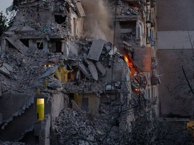 Справжнє пекло, люди досі під завалами: пані посол ЄС відреагувала на атаку Росії по Києву