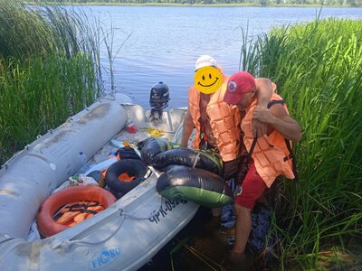 У Черкасах 76-річний чоловік пошкодив човен і не зміг дістатися берега