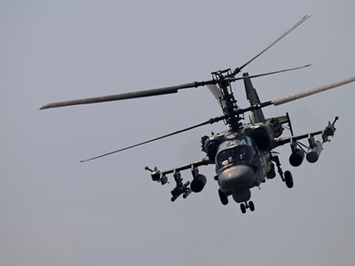У росії розбився бойовий гелікоптер Ка-52 – ЗМІ