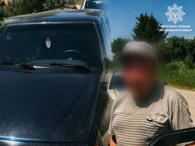 На Хмільниччині патрульні виявили ймовірно нетверезого водія після повідомлення небайдужої жінки