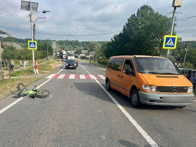 На Прикарпатті у ДТП травмувався 11-річний хлопчик