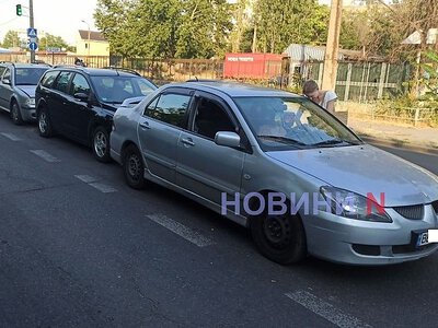 Сім автомобілів зіткнулися на одній вулиці у Миколаєві