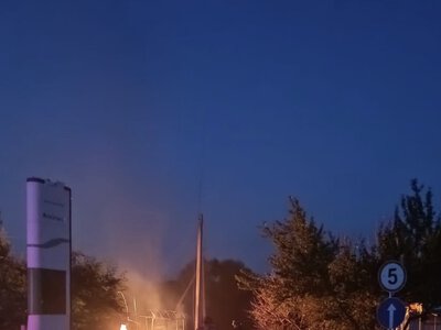 Вночі росіяни поцілили в ще одну АЗС на Чернігівщині: поранено жінку