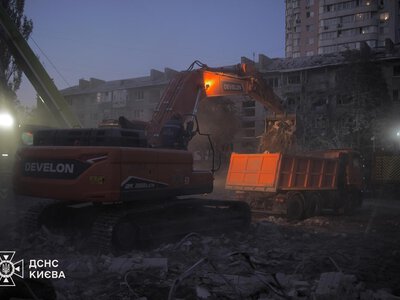 Зеленський заявив про десятьох зниклих безвісти після удару росіян по Києву 2 липня