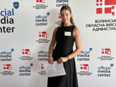 Представниця Любомльської громади долучилася до першого Молодіжного конгресу Волині