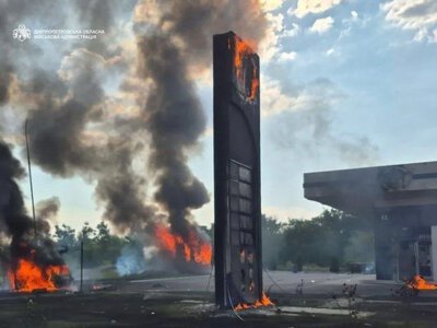 На Дніпровщині під атакою рф знову опинилася АЗС - є загиблий і поранені
