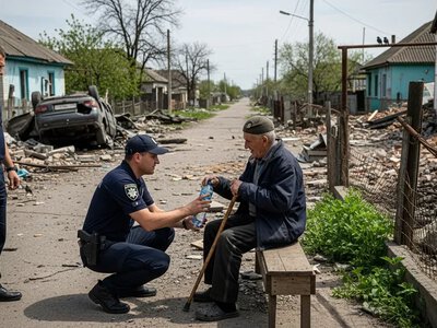 Поліція евакуювала 48-річного чоловіка з Новоолександрівки після знищення будинку