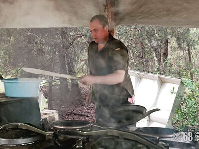 Він майже не готував до війни, а зараз годує сотню бердичівських бійців