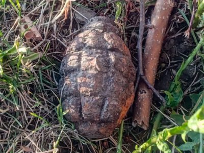 У Мукачеві біля дитячого майданчика знайшли гранату часів Другої світової війни
