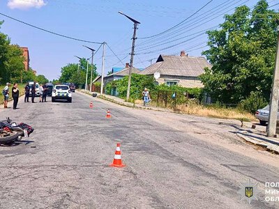 У Первомайську на Миколаївщині загинув мотоцикліст (ФОТО)