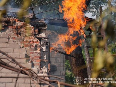 Унаслідок російської атаки у Запоріжжі поранено людину