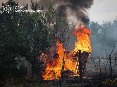 Ворожий БПЛА зруйнував дачу на Миколаївщині (відео)