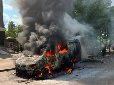  У Краматорську російський дрон атакував автомобіль аварійної бригади комунальників 