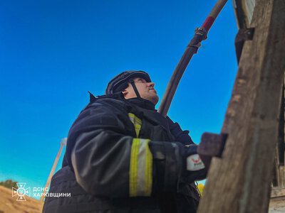 Речник ДСНС: На Харківщині рятувальники працюють під загрозою повторних російських ударів