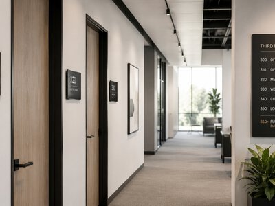 Нумерація в офісі з великою кількістю кабінетів: як уникнути плутанини при швидкому зростанні компанії