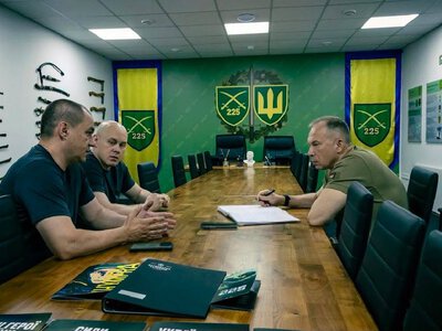 Сирський відвідав бойові частини на Гуляйпільському та Оріхівському напрямках