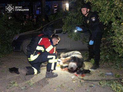 У лікарні помер чоловік, який був у критично важкому стані після удару КАБів по Сумах + Фото