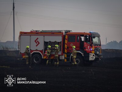 На Миколаївщині протягом доби гасили 41 пожежу