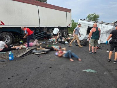 Кривава автотроща на півдні України: на трасі Миколаїв—Одеса загинули 12 людей