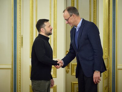 Зеленський та Мерц обговорили постачання ракет для протиповітряної оборони України