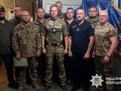 На сході України нагородили поліціянтів із Полтавщини за бойову службу
