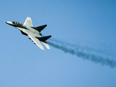 В ГУР повідомили про знищення російського МіГ-29 на аеродромі «Бельбек» у Криму