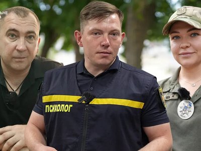 Кінологиня з Херсона Катерина Бігун навчає поліцейських відновлювати сили за допомогою собак