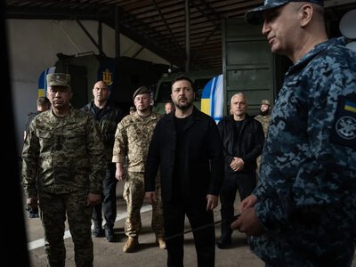 Зеленський провів нараду з командуванням ВМС на Одещині: йшлося про збільшення кількості гелікоптерів для протидії дронам