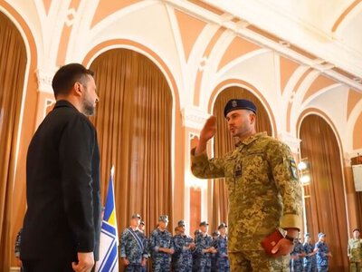 Президент відзначив 25 воїнів ВМС державними нагородами