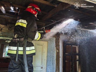 Через людську необачність на Вінниччині сталася низка пожеж