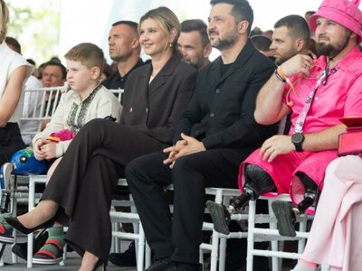 В Одесі Президент та перша леді зустрілися з ветеранами Superhumans