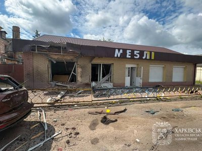 Двоє людей загинули внаслідок удару БпЛА «Молнія» по центру Богодухова