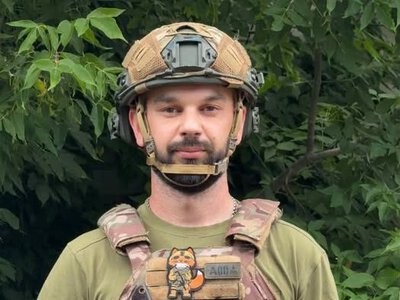 Військового з Прикарпаття Юрія Лисишина нагородили «Хрестом хоробрих»
