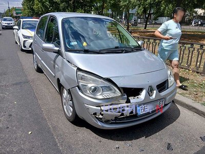 У центрі Миколаєва «Рено» врізався в «Хонду»: рух ускладнений