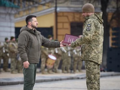 Зеленський присвоїв звання бригадного генерала заступнику командира 30-го корпусу морської піхоти Євгенію Бові - Херсон Daily