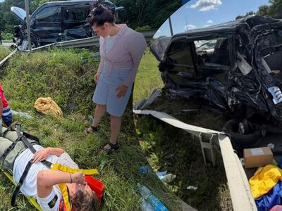 Немає буса, що зустрічав бійців з полону: депутатка Юлія Павлюк потрапила у ДТП з вантажівкою