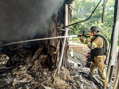 Росіяни вдарили по АЗС в центрі Ізюма: є загибий та постраждалі
