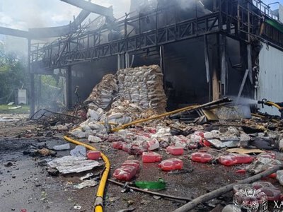 Окупанти вдарили ракетою по АЗС в Ізюмі — є загиблий та поранені