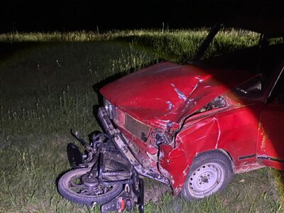 На Звенигородщині в ДТП травмувався 15-річний мопедист: поліція відкрила кримінальне провадження