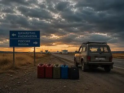 У каністрах і валізах: Казахстан зупинив вивезення пального в РФ